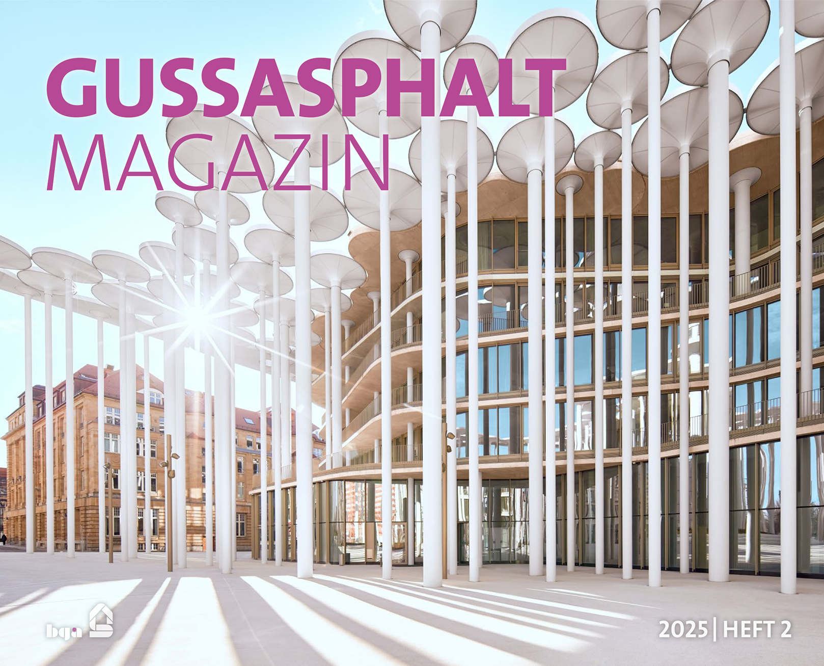Hier geht es zum aktuellen Gussasphalt Magazin
